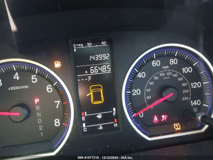 2008 Honda Cr-V Ex-L VIN: 5J6RE48708L016303 Lot: 41077219