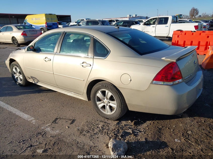 2012 CHEVROLET IMPALA VIN: 2G1WA5E37C1178805