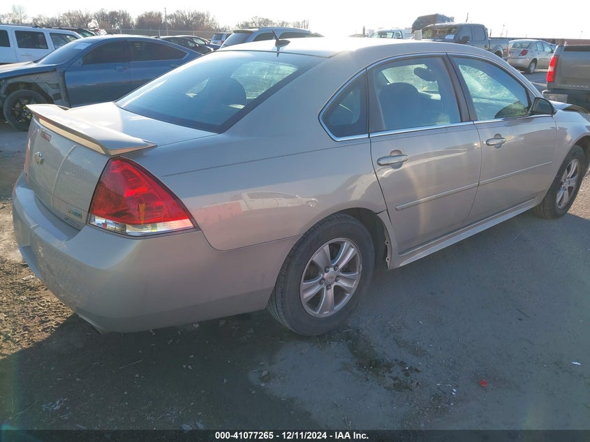 2012 CHEVROLET IMPALA VIN: 2G1WA5E37C1178805