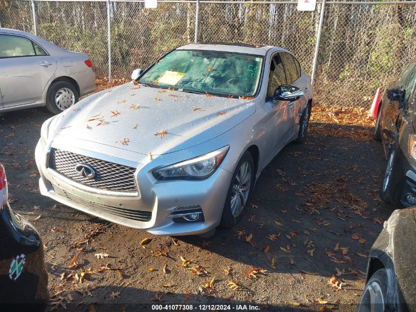 VIN JN1EV7ARXHM832420 2017 INFINITI Q50 no.2