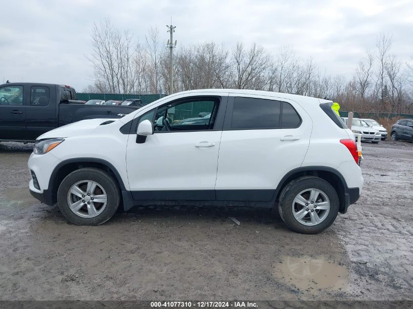 2020 Chevrolet Trax Awd Ls VIN: KL7CJNSB7LB337356 Lot: 41077310