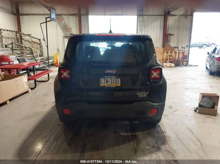 VIN ZACCJAAB5HPF80481 2017 JEEP RENEGADE no.16