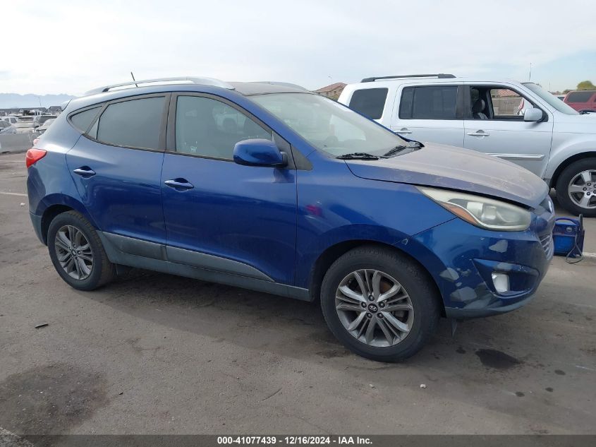 VIN KM8JU3AG3EU825693 2014 Hyundai Tucson, SE no.13