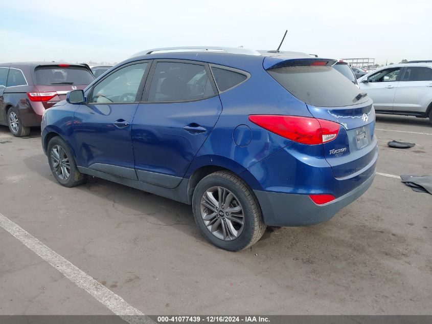 VIN KM8JU3AG3EU825693 2014 Hyundai Tucson, SE no.3