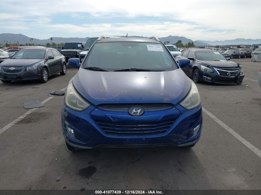 VIN KM8JU3AG3EU825693 2014 Hyundai Tucson, SE no.6