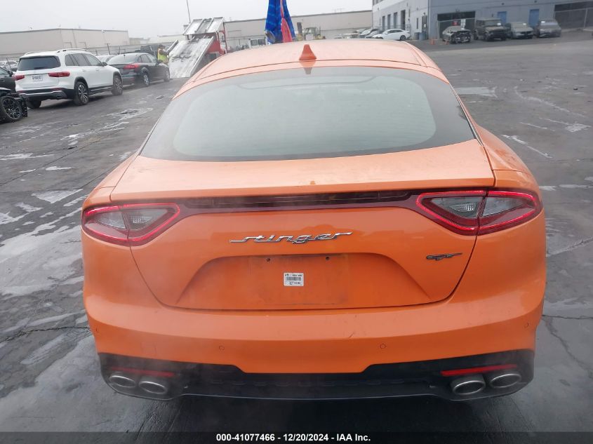 2019 Kia Stinger Gts VIN: KNAE35LC1K6071057 Lot: 41077466