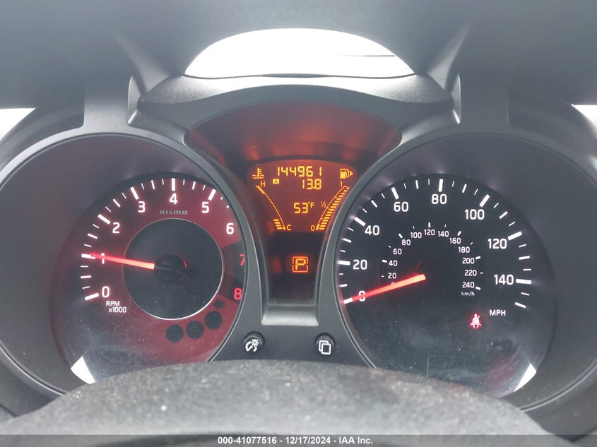 2013 NISSAN JUKE NISMO - JN8AF5MVXDT230434