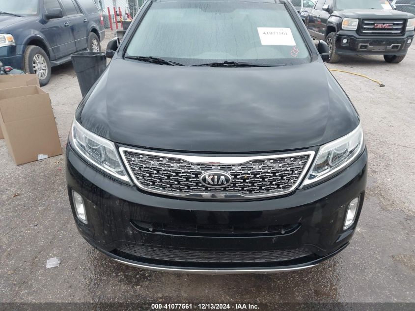 2015 Kia Sorento Sx V6 VIN: 5XYKWDA75FG614782 Lot: 41077561