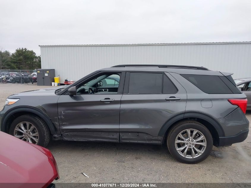 2021 Ford Explorer Xlt VIN: 1FMSK8DH2MGA35830 Lot: 41077671