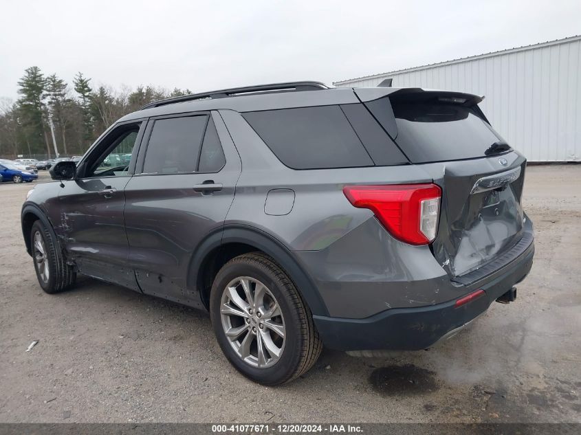 2021 Ford Explorer Xlt VIN: 1FMSK8DH2MGA35830 Lot: 41077671