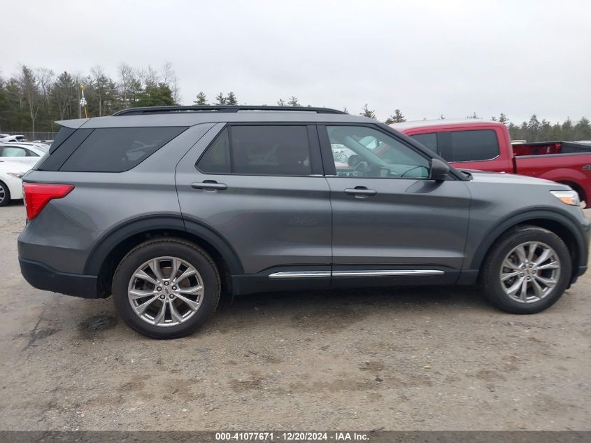 2021 Ford Explorer Xlt VIN: 1FMSK8DH2MGA35830 Lot: 41077671