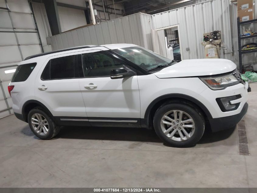 2017 Ford Explorer Xlt VIN: 1FM5K7D82HGB46231 Lot: 41077684