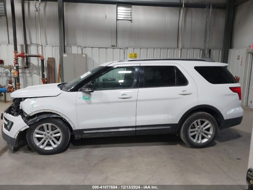 2017 Ford Explorer Xlt VIN: 1FM5K7D82HGB46231 Lot: 41077684