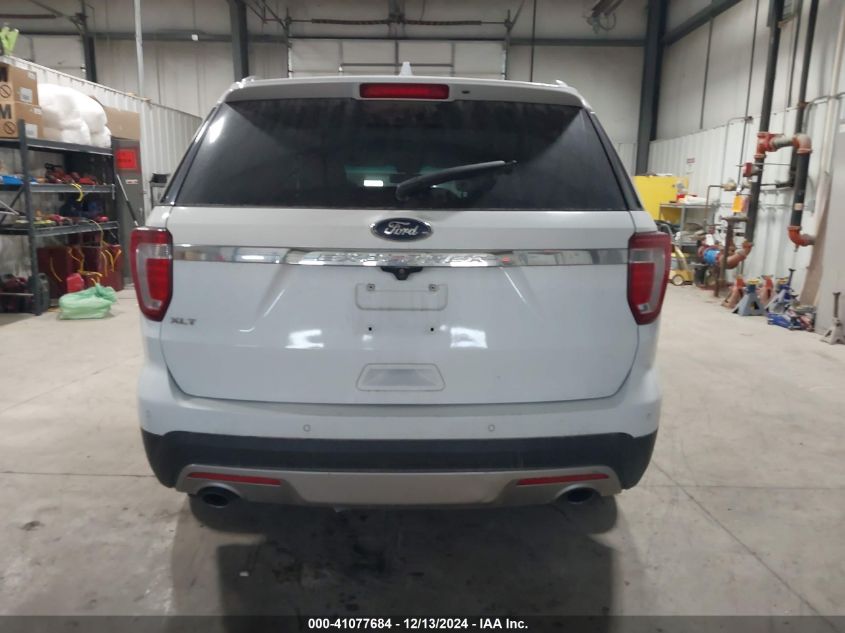 2017 Ford Explorer Xlt VIN: 1FM5K7D82HGB46231 Lot: 41077684