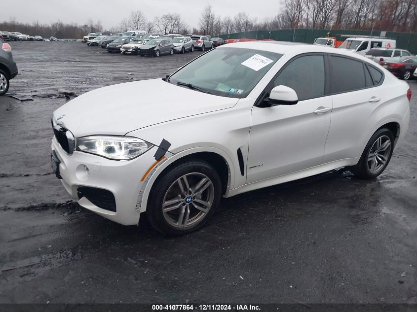 VIN 5UXKU2C53G0N81826 2016 BMW X6 no.2