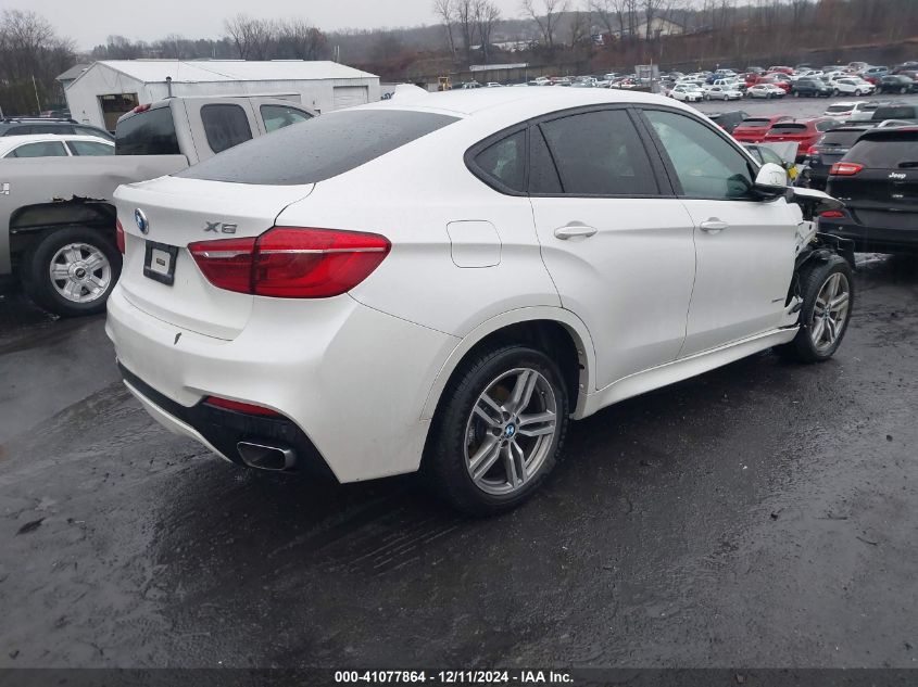 VIN 5UXKU2C53G0N81826 2016 BMW X6 no.4