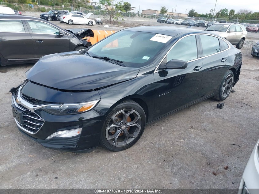 2020 CHEVROLET MALIBU VIN: 1G1ZD5ST3LF122748