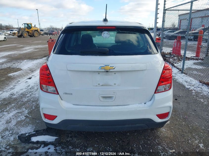 2018 Chevrolet Trax Ls VIN: 3GNCJKSB2JL388526 Lot: 41077889
