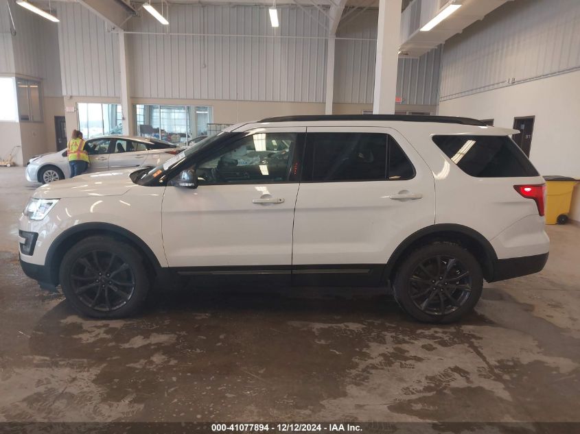 2017 Ford Explorer Xlt VIN: 1FM5K8D88HGD63918 Lot: 41077894