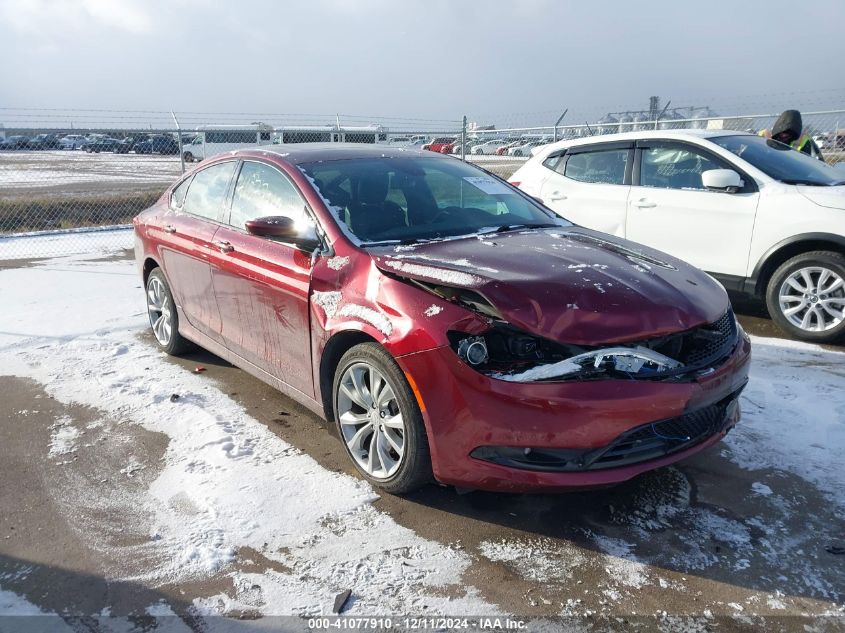 2015 Chrysler 200, S