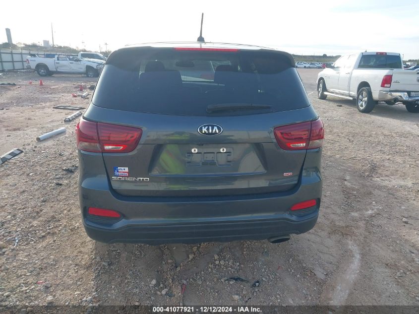 2020 Kia Sorento 2.4L Lx VIN: 5XYPG4A31LG671900 Lot: 41077921