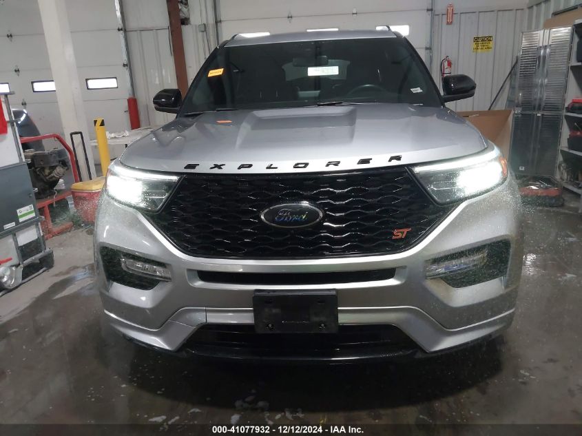 2022 Ford Explorer St VIN: 1FM5K8GC5NGA73910 Lot: 41077932