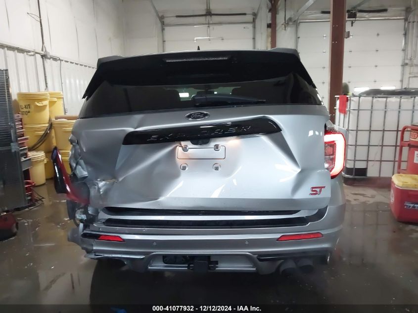 2022 Ford Explorer St VIN: 1FM5K8GC5NGA73910 Lot: 41077932