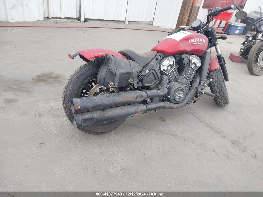 Vin: 56knta001p3192501, lot: 41568041, indian scout bobber 20234