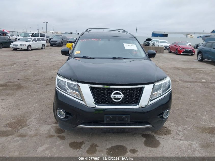 2015 Nissan Pathfinder Sl VIN: 5N1AR2MM8FC695964 Lot: 41077967