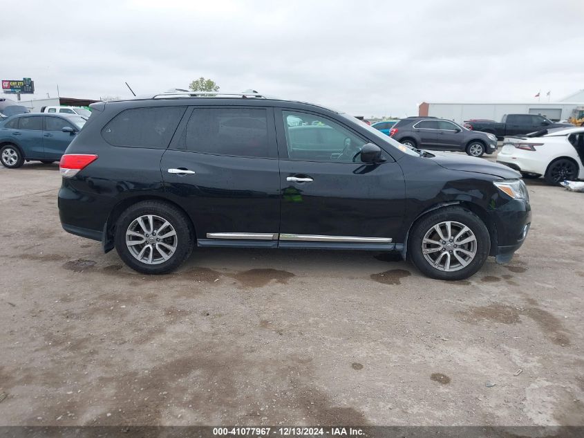 2015 Nissan Pathfinder Sl VIN: 5N1AR2MM8FC695964 Lot: 41077967