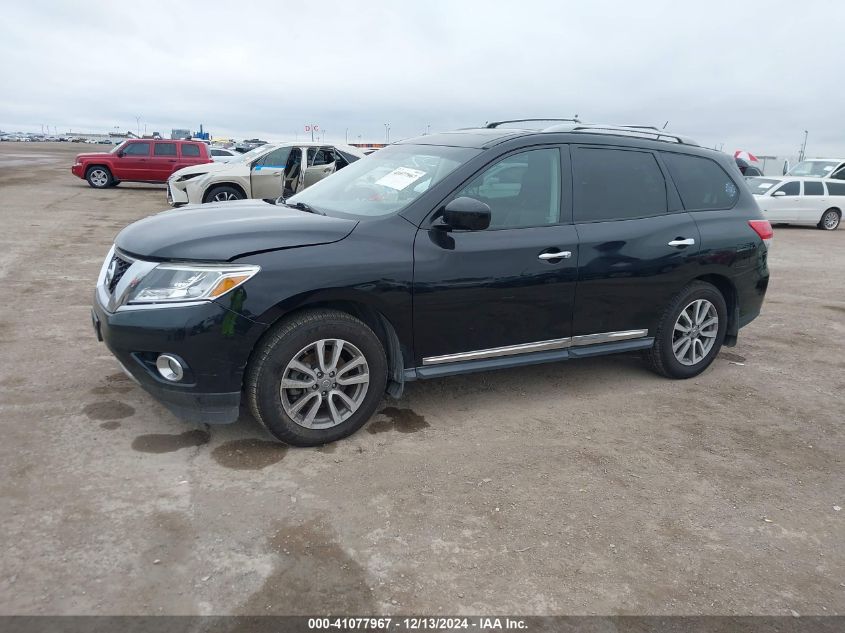 2015 Nissan Pathfinder Sl VIN: 5N1AR2MM8FC695964 Lot: 41077967