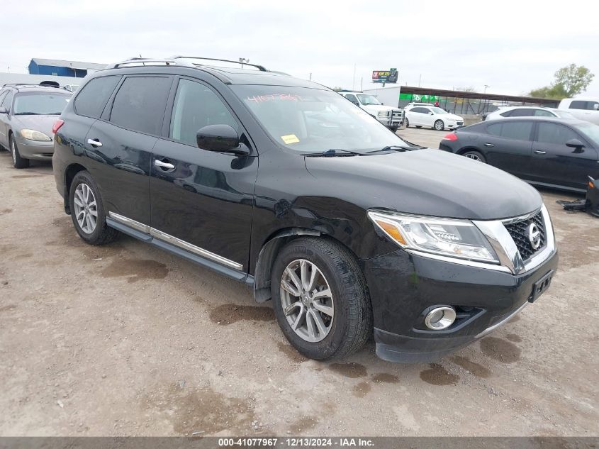 2015 Nissan Pathfinder Sl VIN: 5N1AR2MM8FC695964 Lot: 41077967