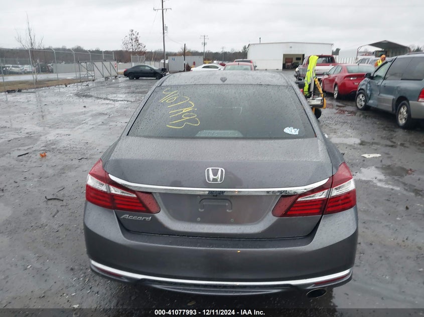 2016 HONDA ACCORD VIN: 1HGCR2F85GA042875