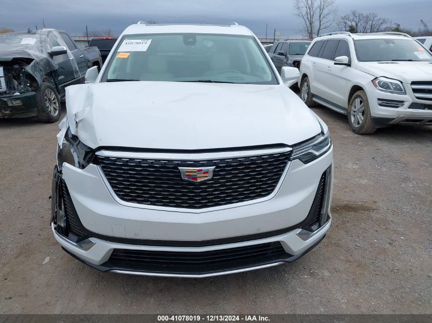 2022 Cadillac Xt6 Premium Luxury VIN: 1GYKPCRS8NZ175264 Lot: 41078019