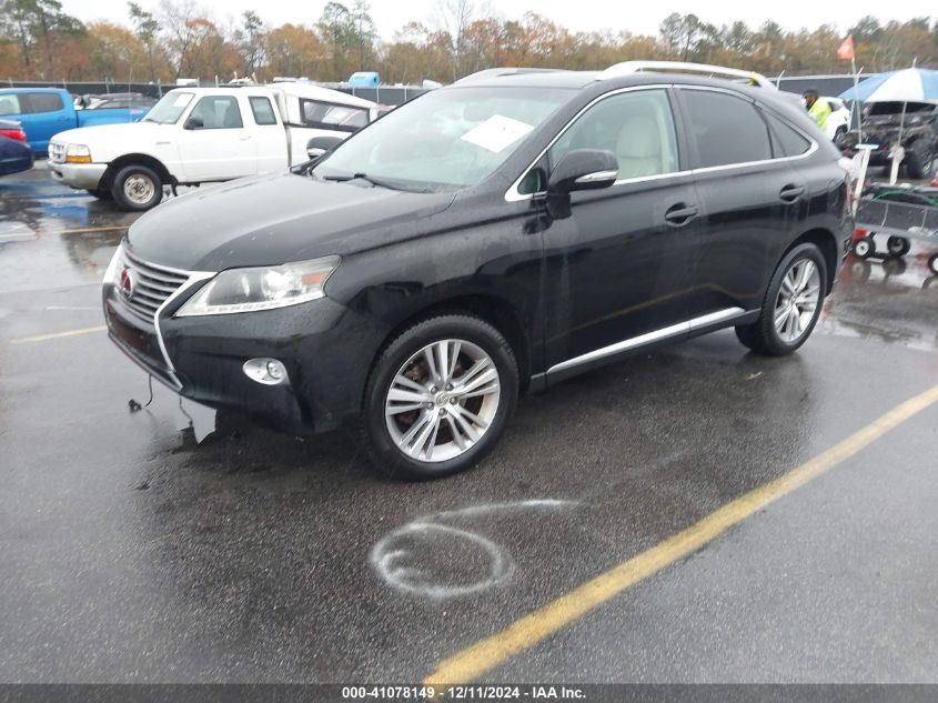 VIN 2T2ZK1BA9FC169957 2015 Lexus RX, 350 no.2