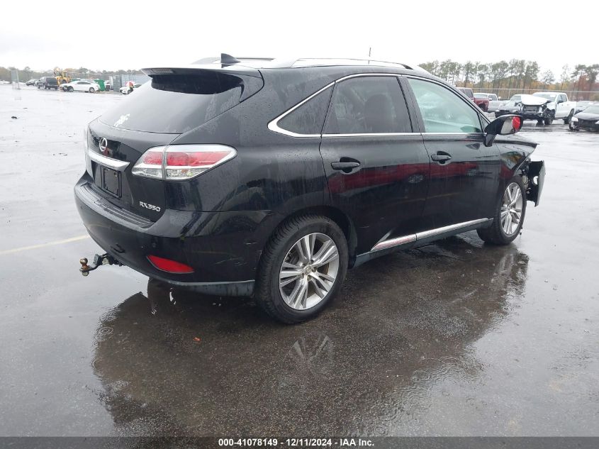 VIN 2T2ZK1BA9FC169957 2015 Lexus RX, 350 no.4