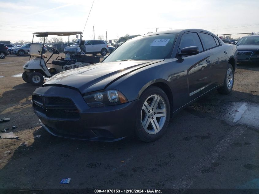 VIN 2C3CDXBG8EH266152 2014 Dodge Charger, SE no.2