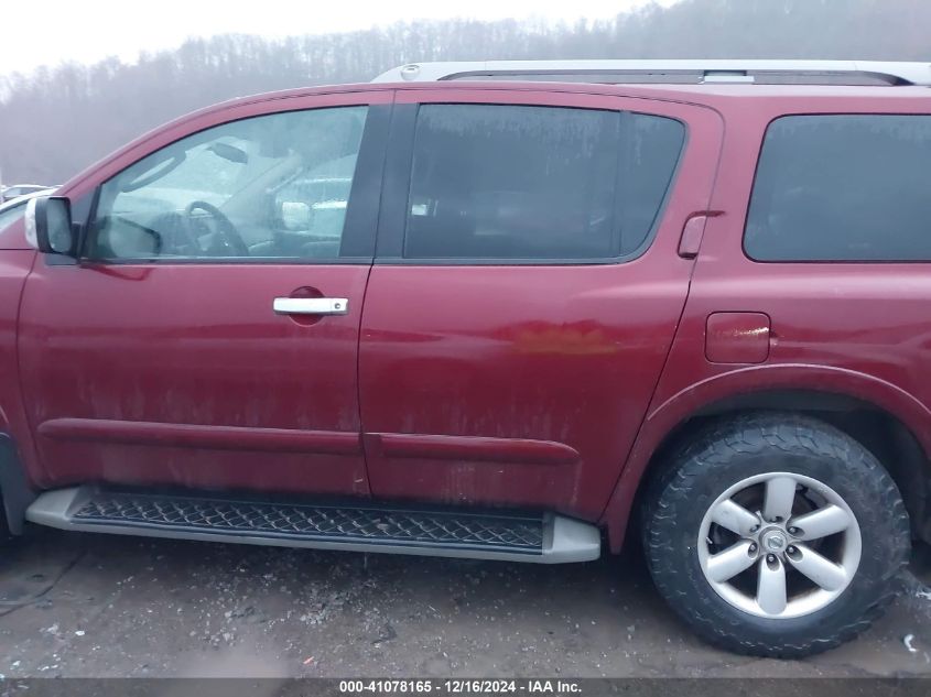 2010 Nissan Armada Se VIN: 5N1AA0NC4AN608351 Lot: 41078165