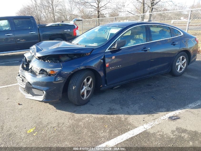 VIN 1G1ZB5ST1HF223543 2017 Chevrolet Malibu, LS no.2