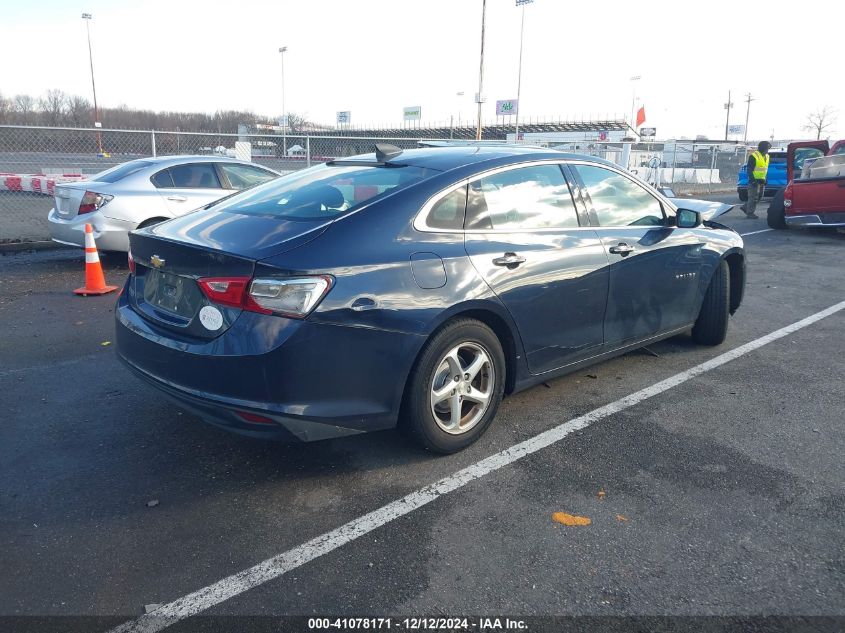 VIN 1G1ZB5ST1HF223543 2017 Chevrolet Malibu, LS no.4