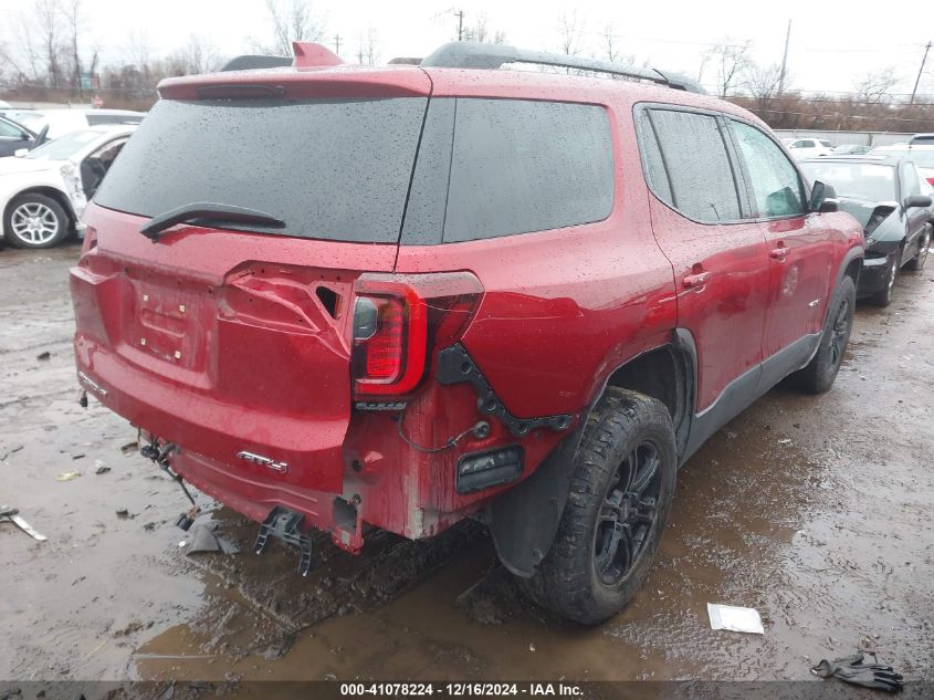 VIN 1GKKNLLS9NZ107337 2022 GMC Acadia, Awd At4 no.4