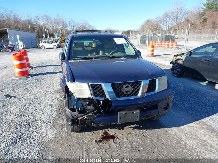 2006 Nissan Pathfinder Se VIN: 5N1AR18W56C626297 Lot: 41078325