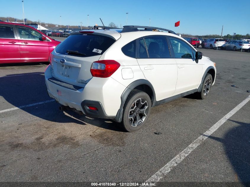 VIN JF2GPAKC2E8247893 2014 SUBARU XV CROSSTREK no.4