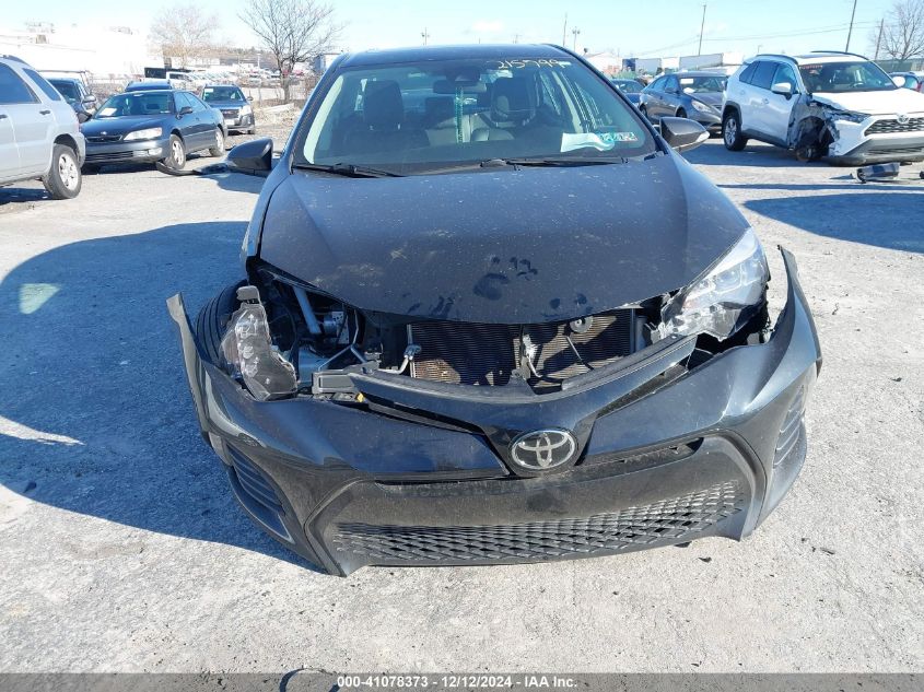 VIN 2T1BURHE3KC215799 2019 Toyota Corolla, Xse no.6