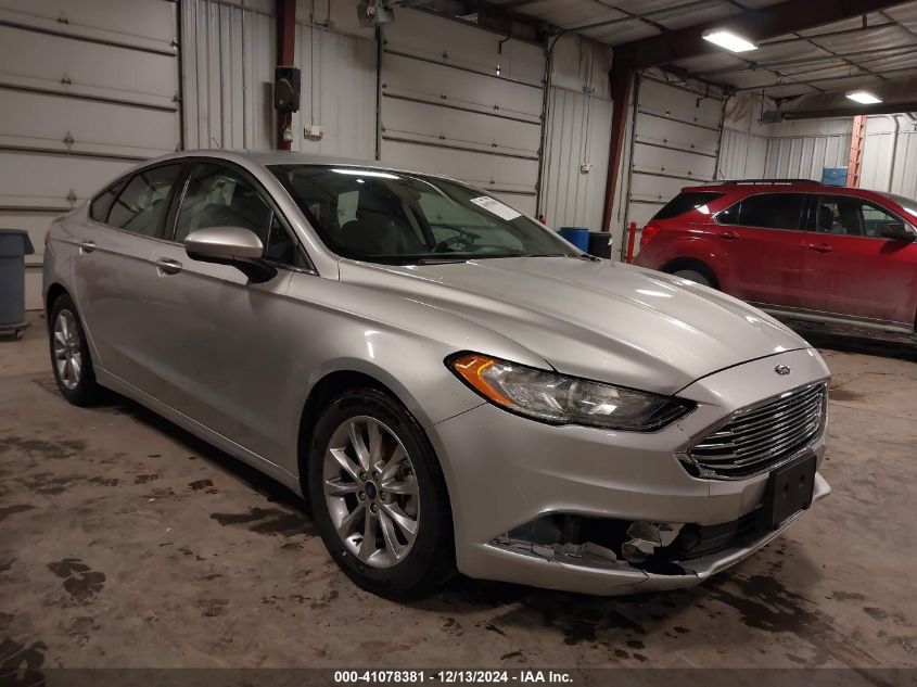 VIN 3FA6P0H7XHR187241 2017 FORD FUSION no.1