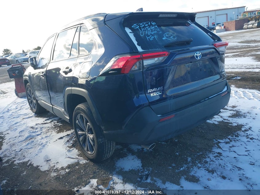 VIN 4T3B6RFV4NU078623 2022 TOYOTA RAV4 HYBRID XLE PREMIUM