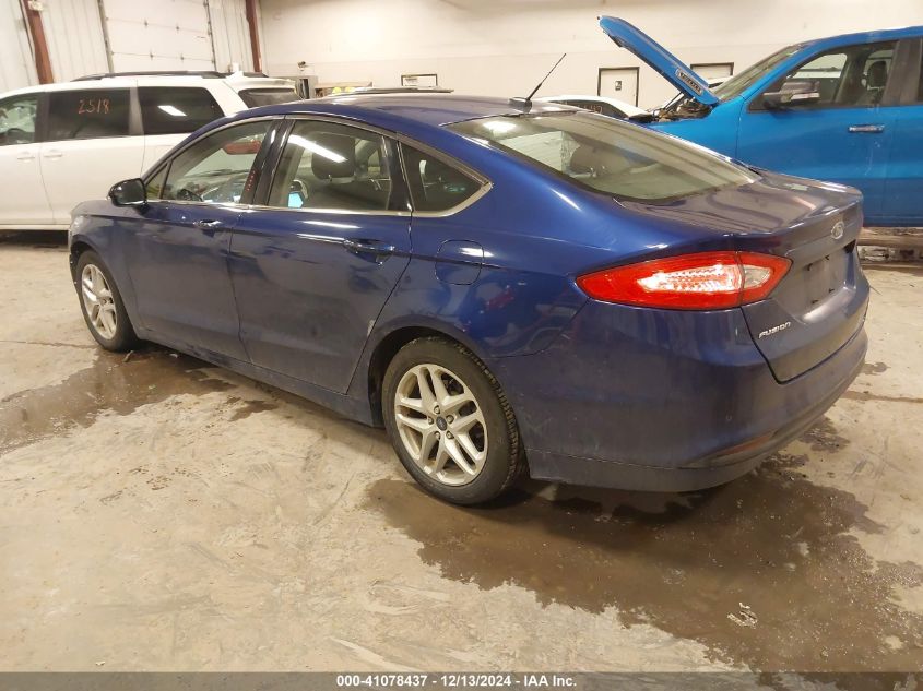 VIN 1FA6P0H75E5375065 2014 Ford Fusion, SE no.3