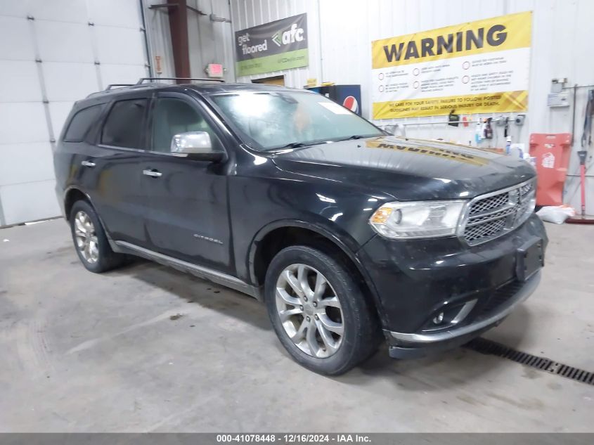 2016 DODGE DURANGO