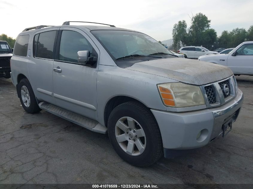 2004 Nissan Armada Se/Le VIN: 5N1AA08AX4N720408 Lot: 41078559