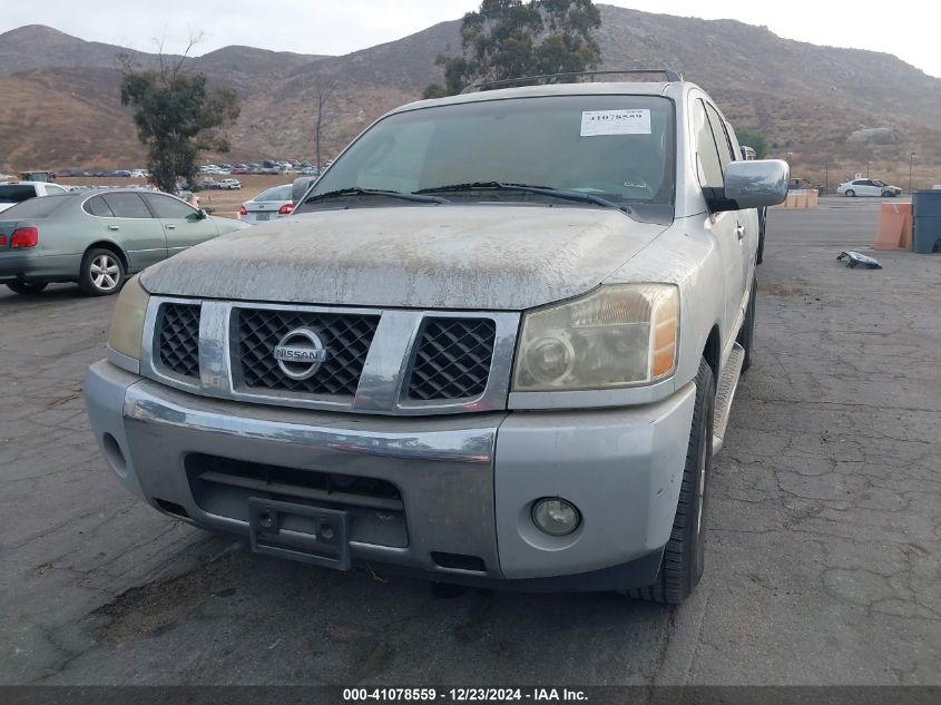 2004 Nissan Armada Se/Le VIN: 5N1AA08AX4N720408 Lot: 41078559